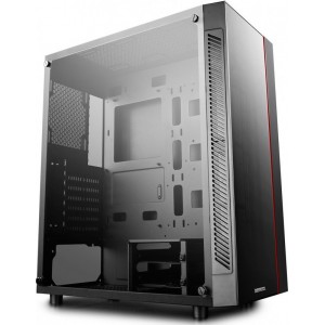 CARCASA DeepCool „MATREXX 55” Middle-Tower E-ATX, header RGB SYNC, RGB LED strip, tempered glass, I/O panel iluminat
